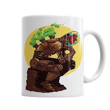 Baskı Dükkanı KB2721 Thinker Porselen Kupa Bardak