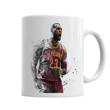 Baskı Dükkanı KB283 Cleveland Cavaliers Lebron James Kupa Bardak