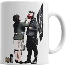 Baskı Dükkanı KB2952 Cultura Punk Porselen Kupa Bardak