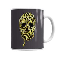 Baskı Dükkanı KB2991 Caution Skull Porselen Kupa Bardak