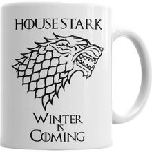 Baskı Dükkanı KB3042 House Stark Wınter Is Coming Porselen Kupa Bardak