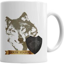 Baskı Dükkanı KB3043 House Stark Porselen Kupa Bardak