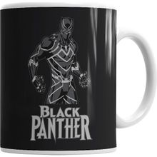Baskı Dükkanı KB3101 Pantera Negra Panther Porselen Kupa Bardak
