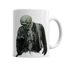 Baskı Dükkanı KB3225 Skull Music Müzik Porselen Kupa Bardak