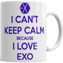 Baskı Dükkanı KB331 Exo I Cant Keep Calm Porselen Kupa Bardak
