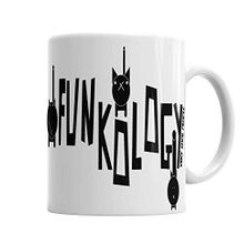 Baskı Dükkanı KB3343 Very Cool Cats Kedi Porselen Kupa Bardak