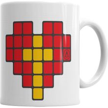 Baskı Dükkanı KB3372 Atari Nostalji Oyun Tetris Porselen Kupa Bardak