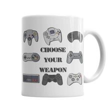 Baskı Dükkanı KB3576 Choose Your Weapon Porselen Kupa Bardak
