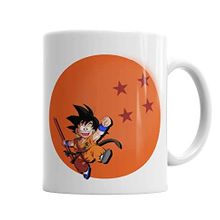 Baskı Dükkanı KB3765 Goku Pequeno Porselen Kupa Bardak