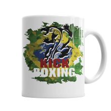 Baskı Dükkanı KB3856 Kick Boxing Porselen Kupa Bardak