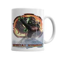 Baskı Dükkanı KB3909 Mortal Kombat 3 Ermac Game Porselen Kupa Bardak