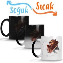 Baskı Dükkanı KB391 Dota 2 Admiral Kunkkaa Porselen Kupa Bardak