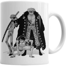 Baskı Dükkanı KB4025 Piratas One Piece Porselen Kupa Bardak