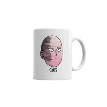 Baskı Dükkanı KB4064 Anime Manga One Punch Man Ok Porselen Kupa Bardak