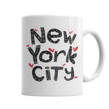 Baskı Dükkanı KB4074 New York City Porselen Kupa Bardak