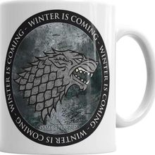 Baskı Dükkanı KB411 Game Of Thrones Winterfell Beer Porselen Kupa Bardak