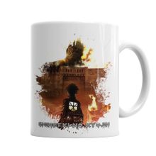 Baskı Dükkanı KB4129 Shingeki No Kyojin Ataque Dos Titas Porselen Kupa Bardak