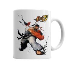Baskı Dükkanı KB4158 Ryu Street Fighter Efsanesi Porselen Kupa Bardak