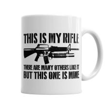 Baskı Dükkanı KB4203 This Is My Rifle Porselen Kupa Bardak