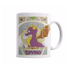 Baskı Dükkanı KB4299 Spyro Nouveau Porselen Kupa Bardak