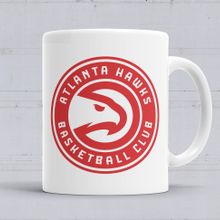 Baskı Dükkanı KB43 Atlanta Hawks Porselen Kupa Bardak