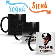 Baskı Dükkanı KB4348 Venom Is Coming Porselen Kupa Bardak