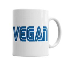 Baskı Dükkanı KB4355 Vegan Para Gamers Porselen Kupa Bardak