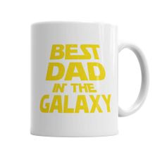 Baskı Dükkanı KB4506 Best Dad In The Galaxy Porselen Kupa Bardak