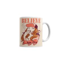 Baskı Dükkanı KB4508 Believe Porselen Kupa Bardak