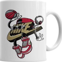 Baskı Dükkanı KB4535 Basketball Nıke Porselen Kupa Bardak