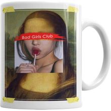 Baskı Dükkanı KB4552 Bad Girls Club Monalisa Porselen Kupa Bardak