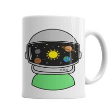 Baskı Dükkanı KB4579 Astronauta Asronot Porselen Kupa Bardak