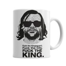 Baskı Dükkanı KB458 Fuuck The King Porselen Kupa Bardak