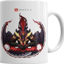 Baskı Dükkanı KB4684 Bloodseeker Dota 2 Porselen Kupa Bardak