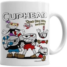 Baskı Dükkanı KB4852 Cuphead One Porselen Kupa Bardak