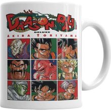 Baskı Dükkanı KB4914 Dragon Ball Z Membros Quadro Porselen Kupa Bardak