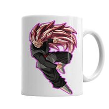 Baskı Dükkanı KB5025 Goku Black Rose Porselen Kupa Bardak