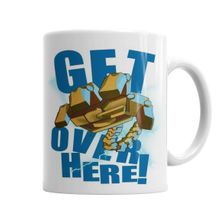 Baskı Dükkanı KB5035 Get Over Here Porselen Kupa Bardak