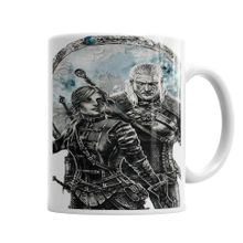 Baskı Dükkanı KB5037 Geralt E Cirilla Porselen Kupa Bardak