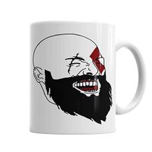 Baskı Dükkanı KB5125 Kratos Laughing Porselen Kupa Bardak