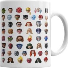 Baskı Dükkanı KB5192 Heroes Porselen Kupa Bardak