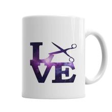 Baskı Dükkanı KB5287 Love Corte Porselen Kupa Bardak