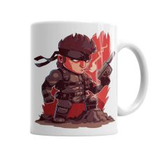 Baskı Dükkanı KB5312 Solid Snake Porselen Kupa Bardak
