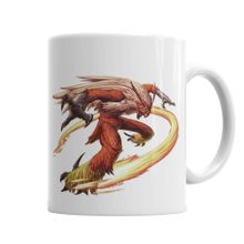 Baskı Dükkanı KB5369 Realistic Blaziken Porselen Kupa Bardak