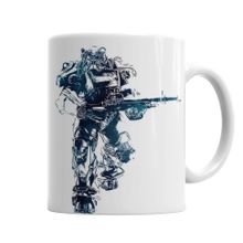 Baskı Dükkanı KB5376 Power Armor Long Sleeve Porselen Kupa Bardak