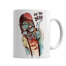 Baskı Dükkanı KB5551 Zumbi Urbano Porselen Kupa Bardak