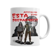 Baskı Dükkanı KB5695 Apocalipse Zumbi Porselen Kupa Bardak