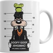Baskı Dükkanı KB580 Goofy Goof Porselen Kupa Bardak