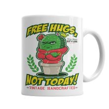 Baskı Dükkanı KB6015 Free Hugs Not Today Porselen Kupa Bardak
