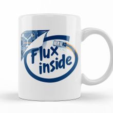 Baskı Dükkanı KB6055 Flux Inside Porselen Kupa Bardak